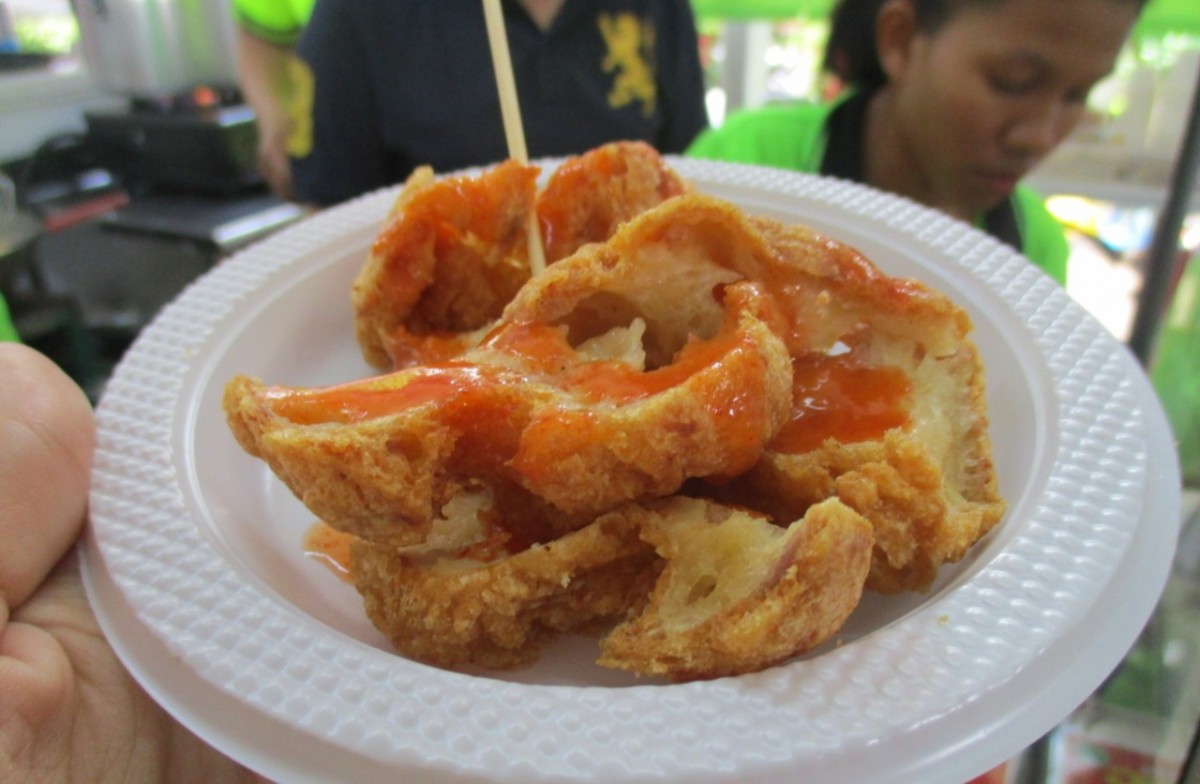 Bakso goreng yang renyah di luar, empuk di dalam